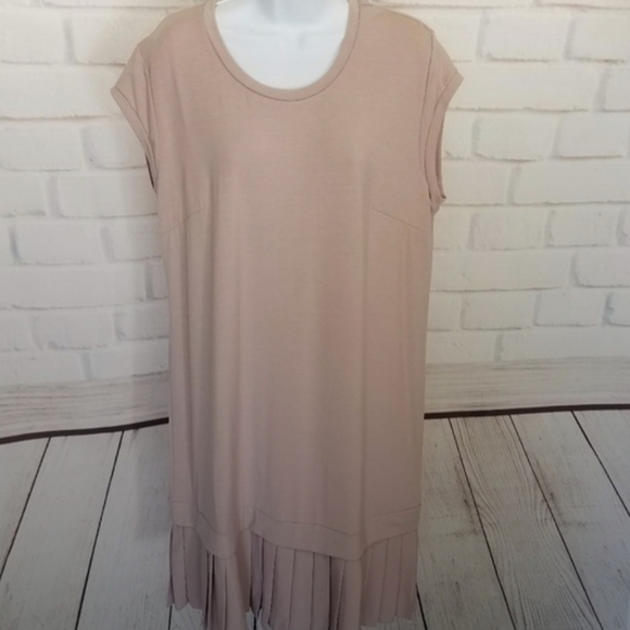 Mossimo Dress Size XL Cap Sleeve Womens Layered Shift New - Picture 3 of 7